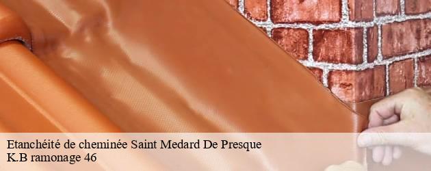 Pourquoi faire appel à K.B ramonage 46 pour la réfection de l’étanchéité d’une cheminée à Saint Medard De Presque ?