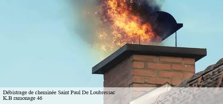  Des services de qualité en débistrage de cheminée avec le ramoneur K.B ramonage 46 à Saint Paul De Loubressac