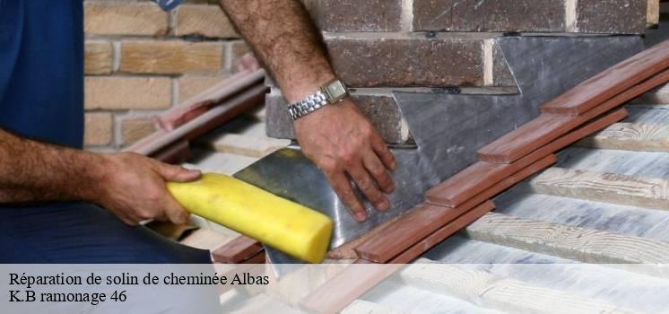  Adressez-vous à l’entreprise des travaux de toiture K.B ramonage 46 pour une réparation de solin à Albas