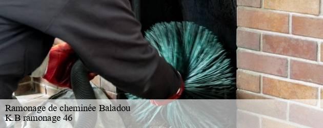 K.B ramonage 46, un ramoneur à contacter pour le ramonage de cheminée à Baladou