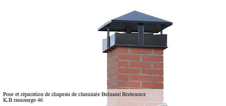 Entreprise de pose et réparation de chapeau de cheminée siégée à Belmont Bretenoux 46130